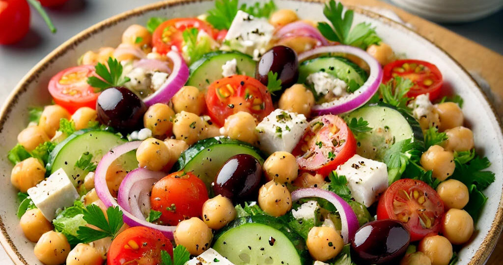 Mediterranean Chickpea Salad