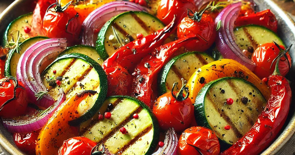 Mediterranean Roasted Vegetables Recipe For One Person